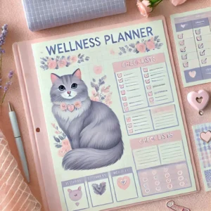 Senior Cat Wellness Plan (Interactive PDF)
